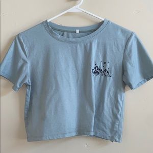 Mint green tee!